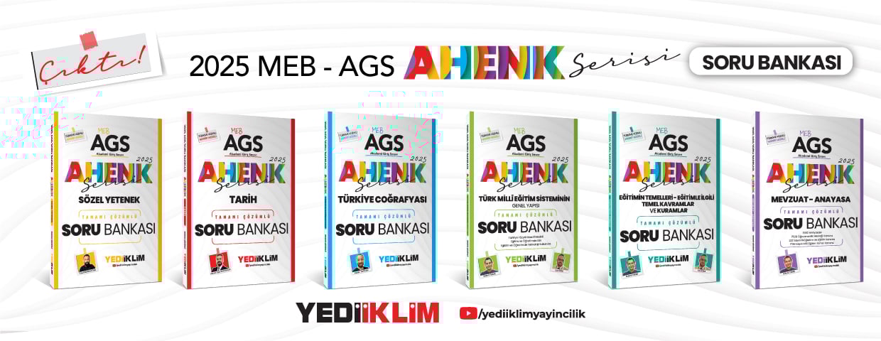AGS AHENK SERİSİ SORU BANKASI