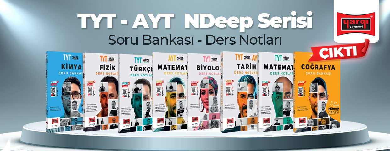 Yargı Yayınları TYT-AYT NDEEP Serisi Çıktı