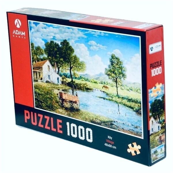 Adam Games Köy 1000 Parça Puzzle 48 x 68