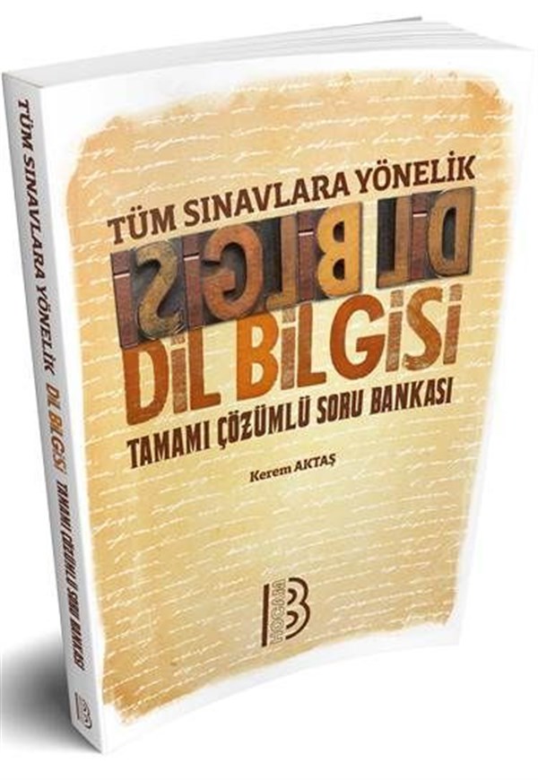 Benim Hocam Yayınları Tüm Sınavlara Yönelik Dilbilgisi Tamamı Çözümlü Soru Bankası