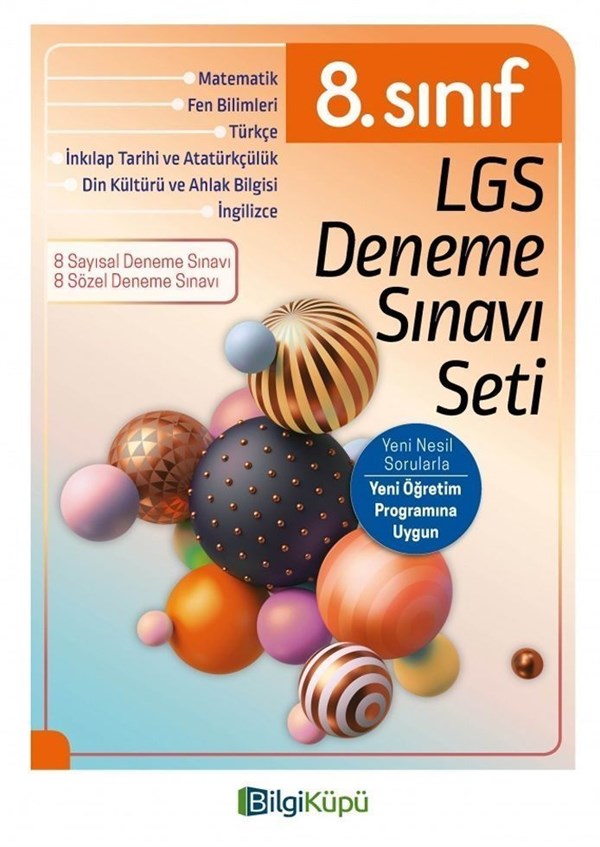 Bilgi Küpü Yayınları 8.Sınıf LGS Deneme Sınav Seti