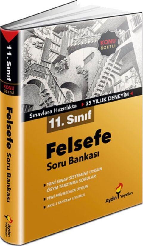 2024 Aydın Yayınları 11. Sınıf Felsefe Konu Özetli Soru Bankası