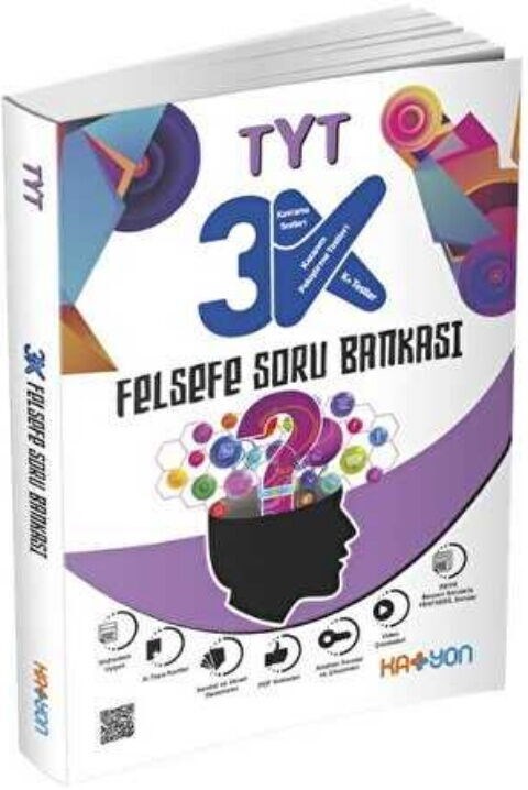 2025 Katyon Yayınları TYT Felsefe 3K Soru Bankası