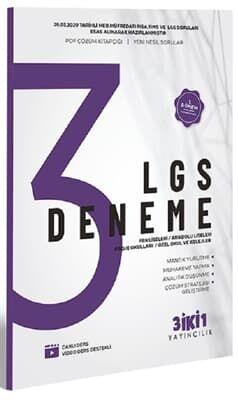 321 Yayınları LGS 3 Deneme