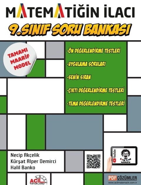 Acil Yayınları 9. Sınıf Matematiğin İlacı Soru Bankası