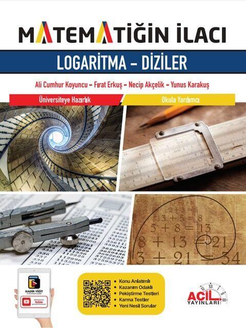 Acil Yayınları Matematiğin İlacı TYT Acil Matematik Logaritma Diziler