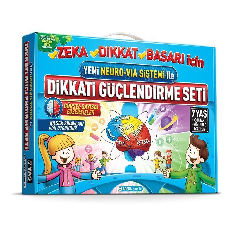 Adeda Yayıncılık Dikkati Güçlendirme Seti 7 Yaş