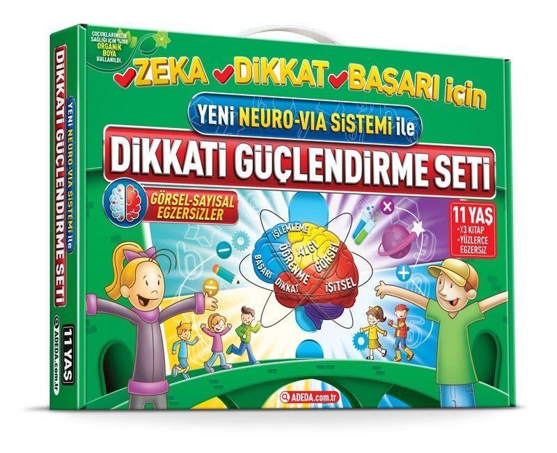 Adeda Yayıncılık Dikkati Güçlendirme Seti 11 Yaş