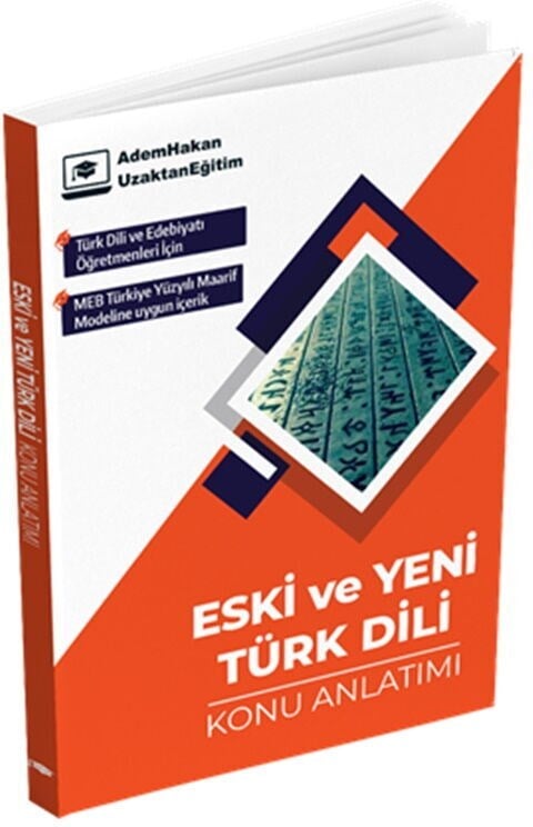 Adem Hakan MEB AGS ÖABT Türk Dili ve Edebiyatı Eski ve Yeni Türk Dili Konu Anlatımı