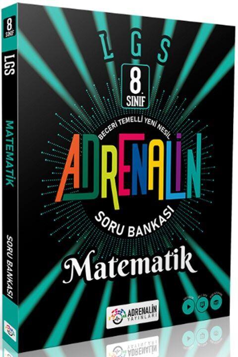 Adrenalin Yayınları 8. Sınıf LGS Matematik Soru Bankası