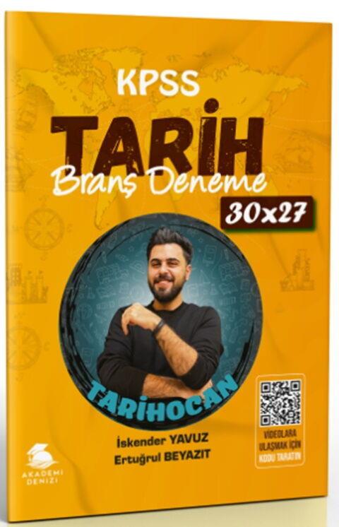 Akademi Denizi KPSS Tarih 30x27 Branş Deneme