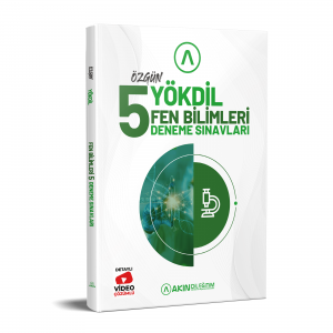 Akın Dil YÖKDİL Fen Bilimleri 5 Deneme Sınavı Video Çözümlü