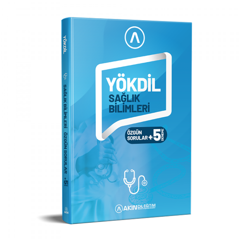 Akın Dil YÖKDİL Sağlık Bilimleri Özgün Soru Bankası + 5 Deneme
