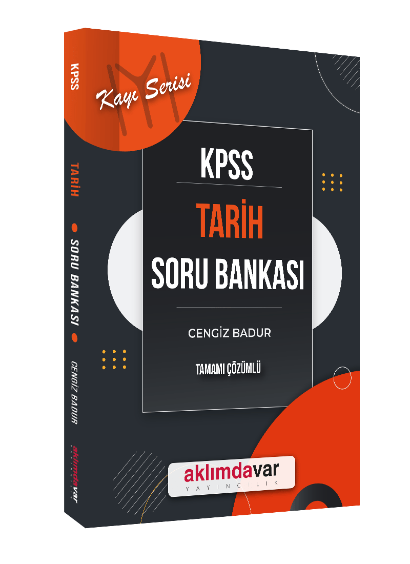 Aklımdavar Yayıncılık KPSS Kayı Serisi Tarih Tamamı Çözümlü Soru Bankası