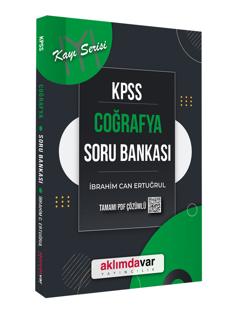 Aklımdavar Yayıncılık KPSS Kayı Serisi Coğrafya Tamamı PDF Çözümlü Soru Bankası