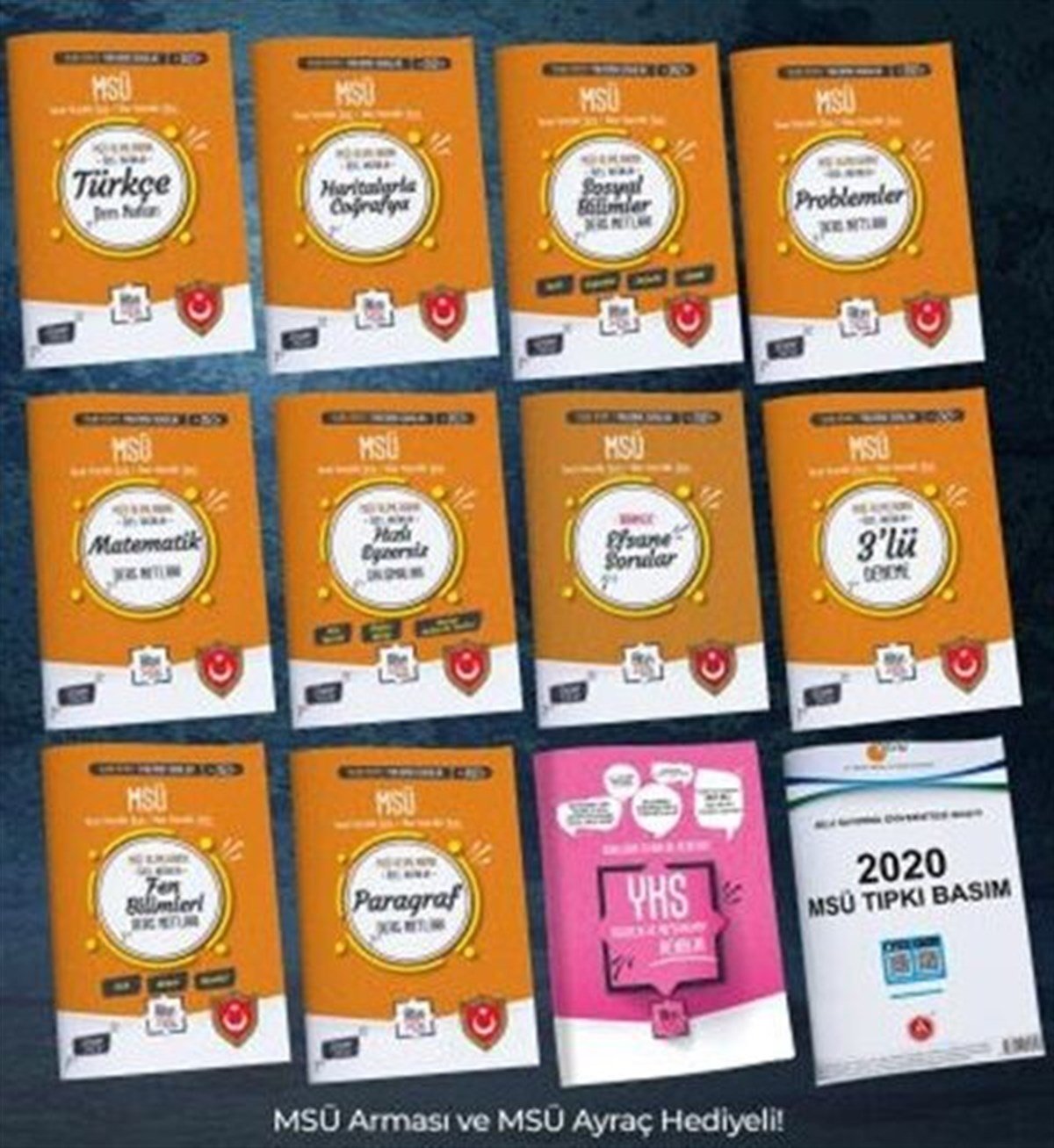 Altın Seri Yayınları 2021 MSÜ Özel Hazırlık 14’lü Efsane Altın Set