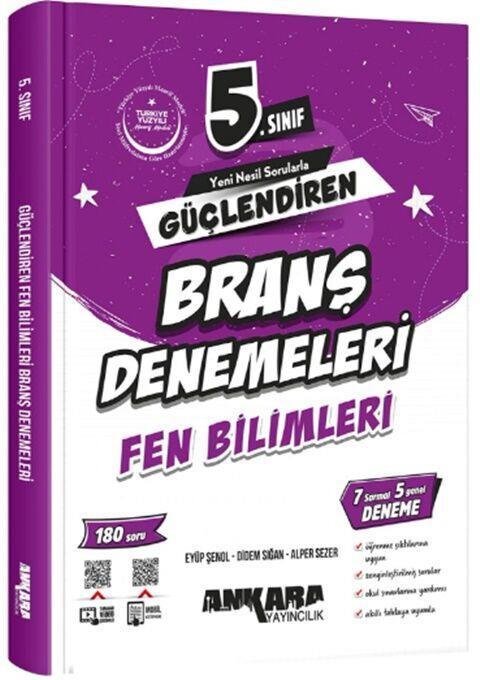 Ankara Yayıncılık 5. Sınıf Fen Bilimleri Güçlendiren Branş Denemeleri