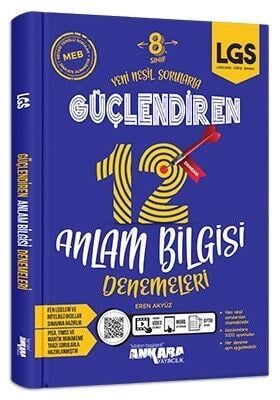 Ankara Yayıncılık 8. Sınıf Güçlendiren 12 Anlam Bilgisi Denemeleri