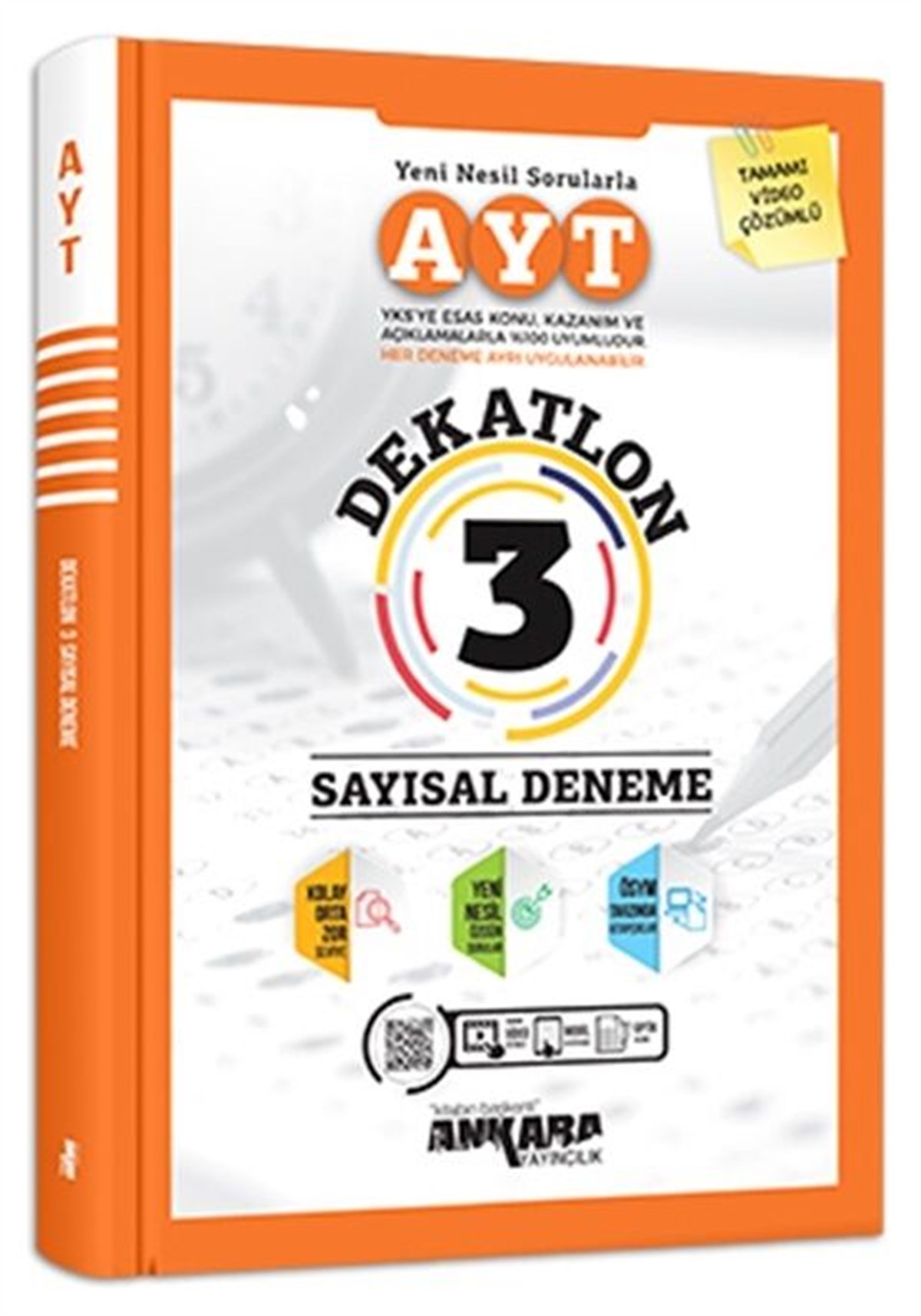 Ankara Yayıncılık AYT Sayısal Dekatlon 3 Deneme
