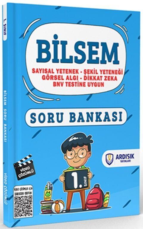 Ardışık Yayınları 1. Sınıf Bilsem Soru Bankası Tamamı Video Çözümlü