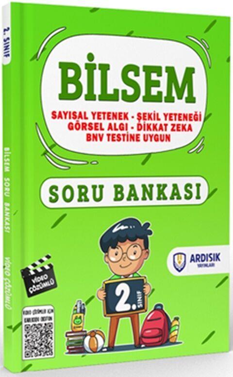 Ardışık Yayınları 2. Sınıf Bilsem Soru Bankası Tamamı Video Çözümlü
