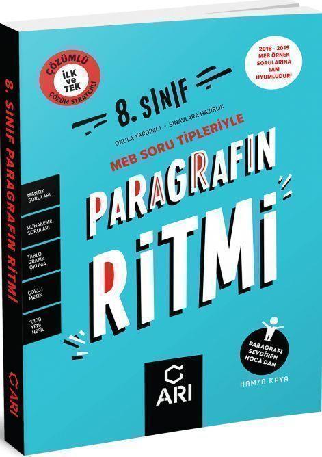 Arı Yayıncılık 8. Sınıf MEB Soru Tipleriyle Paragrafın Ritmi
