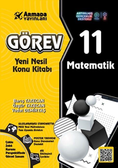 Armada Yayınları 11. Sınıf Matematik Görev Yeni Nesil Konu Kitabı