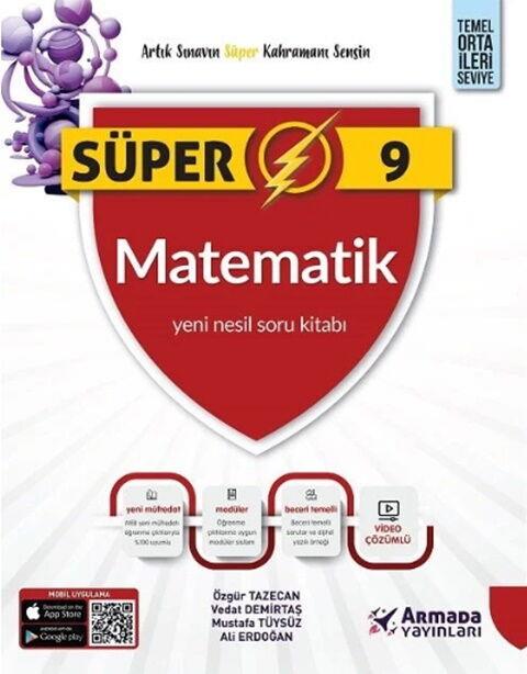 Armada Yayınları 9. Sınıf Matematik Süper Yeni Nesil Soru Kitabı