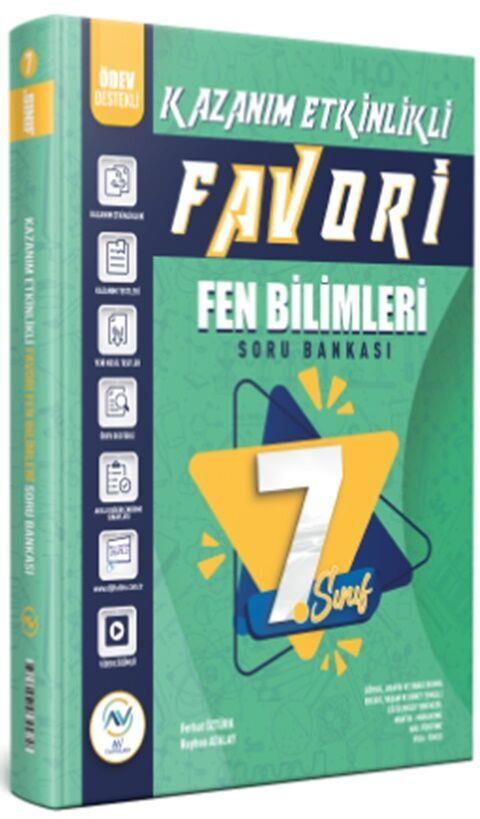 Av Yayınları 7. Sınıf Fen Bilimleri Favori Serisi Kazanım Etkinlikli Soru Bankası