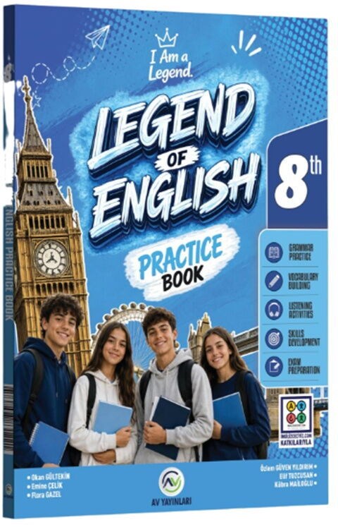 Av Yayınları 8. Sınıf Legend Of English Practice Book