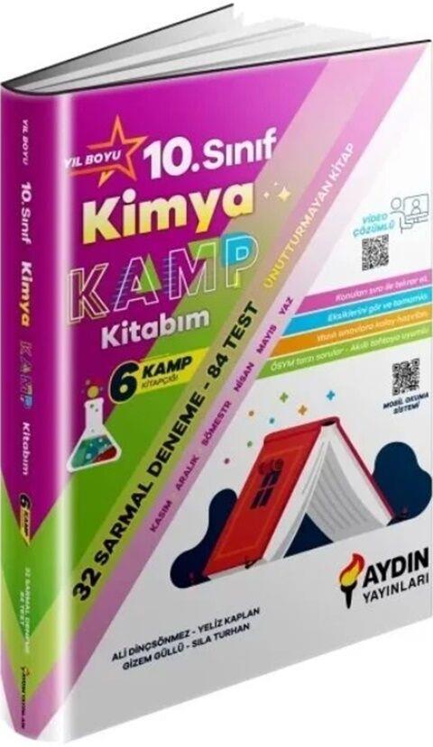 Aydın Yayınları 10. Sınıf Kimya Kamp Kitabım