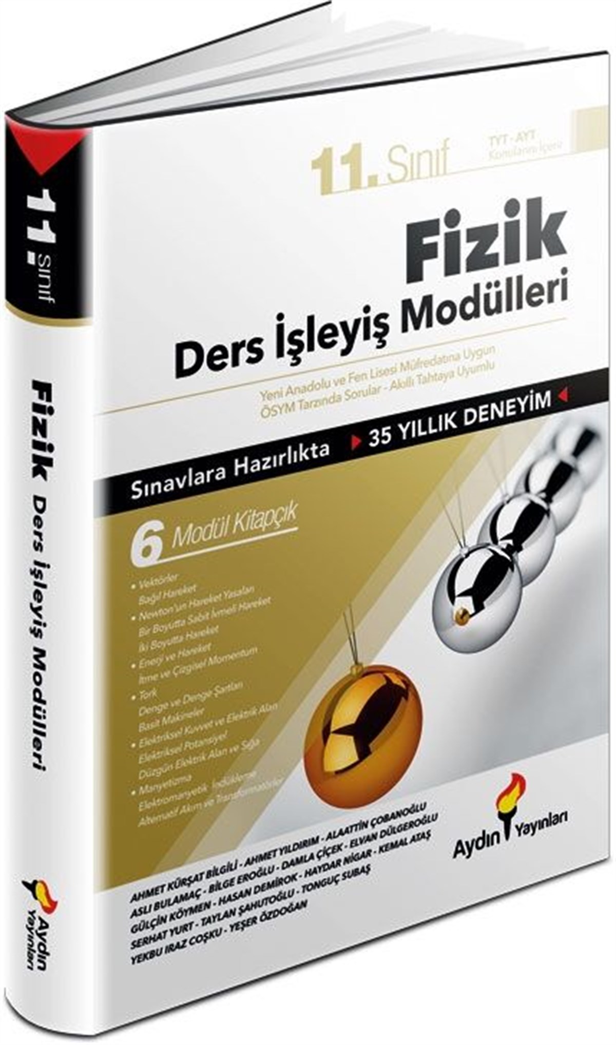Aydın Yayınları 11. Sınıf Fizik Ders İşleyiş Modülleri