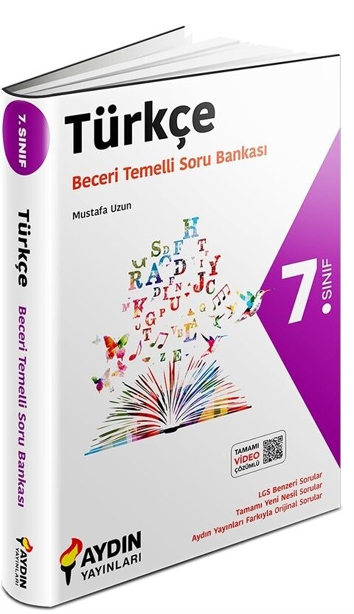 Aydın Yayınları 7. Sınıf Türkçe Beceri Temelli Soru Bankası