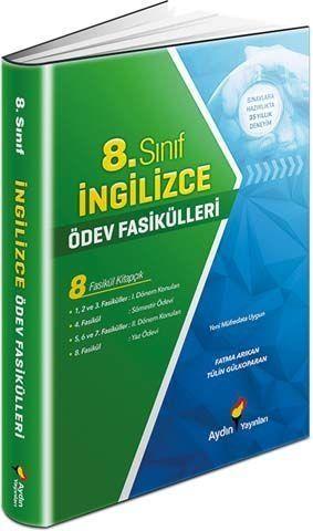 Aydın Yayınları 8. Sınıf İngilizce Ödev Fasikülleri