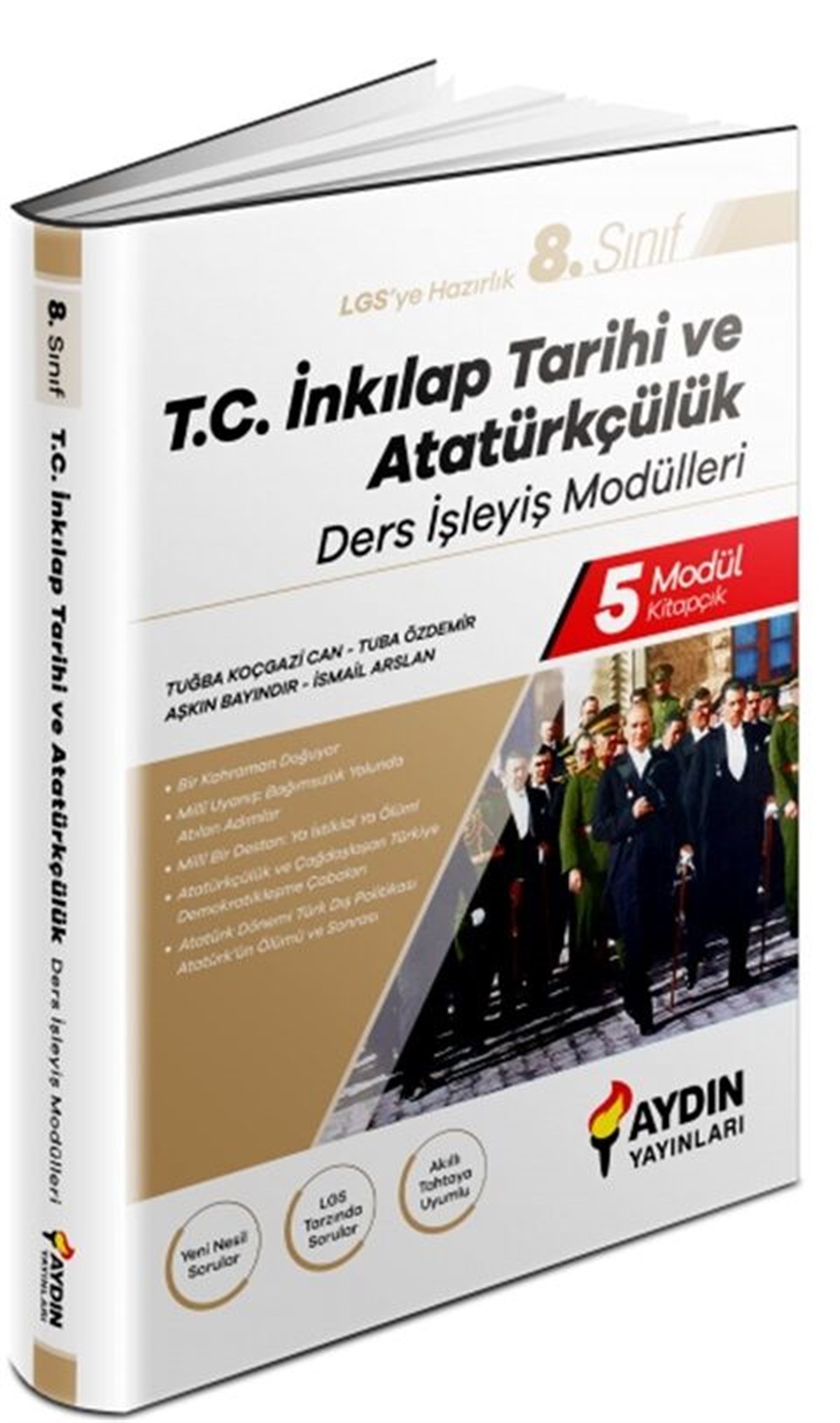 Aydın Yayınları 8. Sınıf İnkılap Tarihi ve Atatürkçülük Ders İşleyiş Modülleri