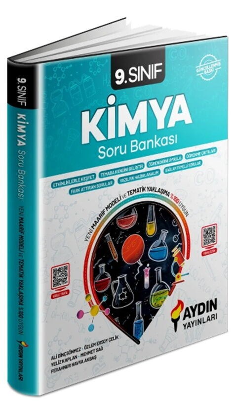 Aydın Yayınları 9. Sınıf Kimya Konu Özetli Soru Bankası