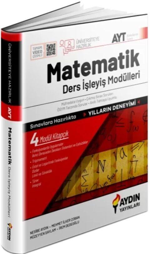 Aydın Yayınları AYT Matematik Ders İşleyiş Modülleri