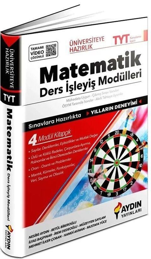 Aydın Yayınları TYT Matematik Ders İşleyiş Modülleri