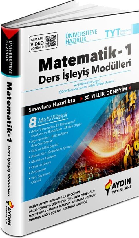 Aydın Yayınları TYT Matematik Üniversiteye Hazırlık Ders İşleyiş Modülleri 1. Kitap