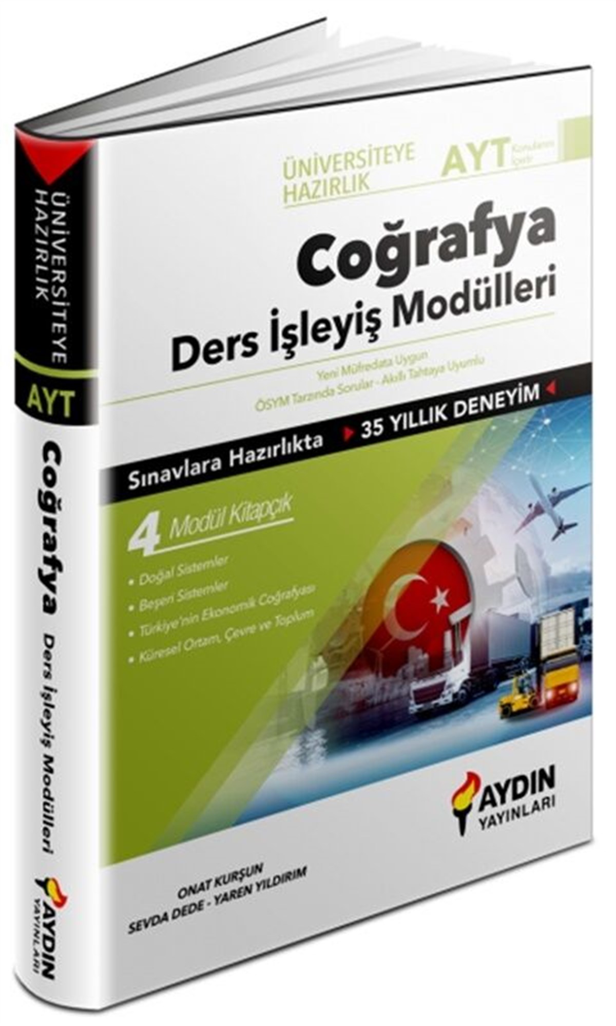 Aydın Yayınları AYT Coğrafya Üniversiteye Hazırlık Ders İşleyiş Modülleri