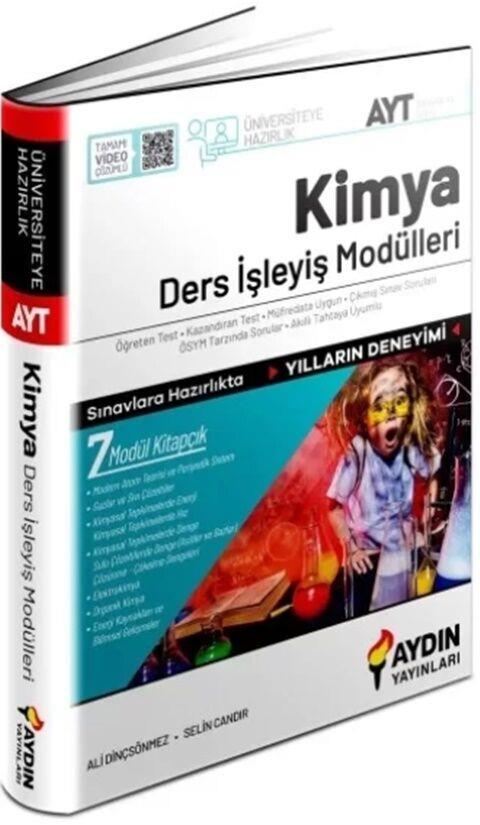 Aydın Yayınları AYT Kimya Ders İşleyiş Modülleri