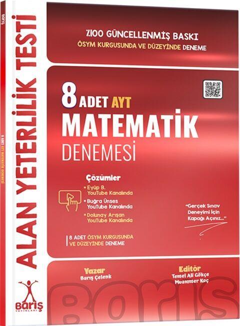 Barış Yayınları AYT 8 li Matematik Denemesi