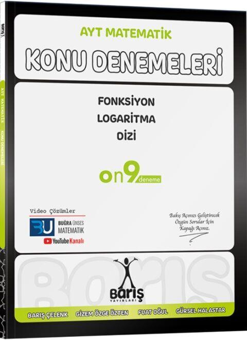 Barış Yayınları AYT Matematik Fonksiyon Logaritma Dizi Konu Denemeleri