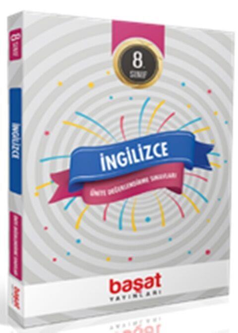 Başat Yayınları 8. Sınıf İngilizce Ünite Değerlendirme Sınavları