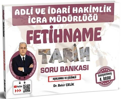 Bekir Çelik Adli İdari Hakimlik İcra Müdürlüğü FETİHNAME Tarih Soru Bankası