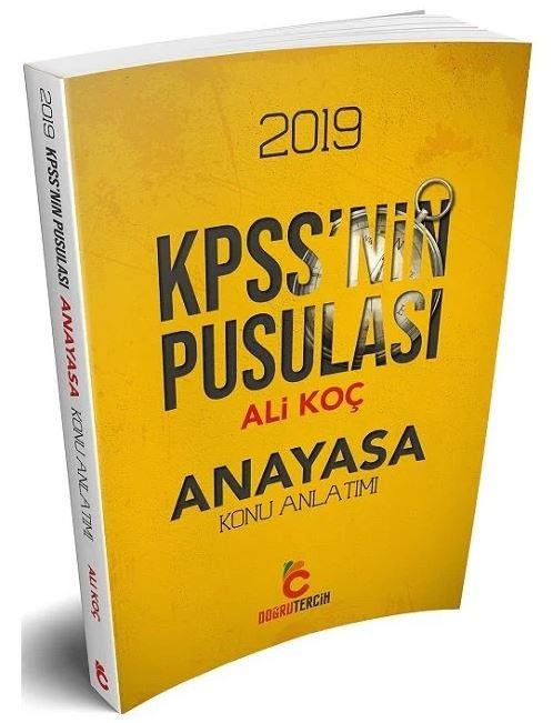 Benim Hocam 2019 KPSS'NİN Pusulası Anayasa Konu Anlatımı