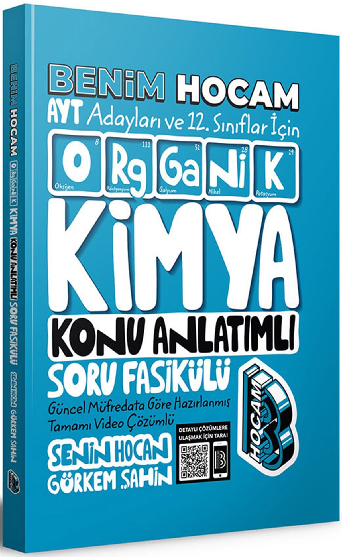 Benim Hocam 2022 AYT ve 12. Sınıflar İçin Organik Kimya Konu Anlatımlı Soru Fasikülü 