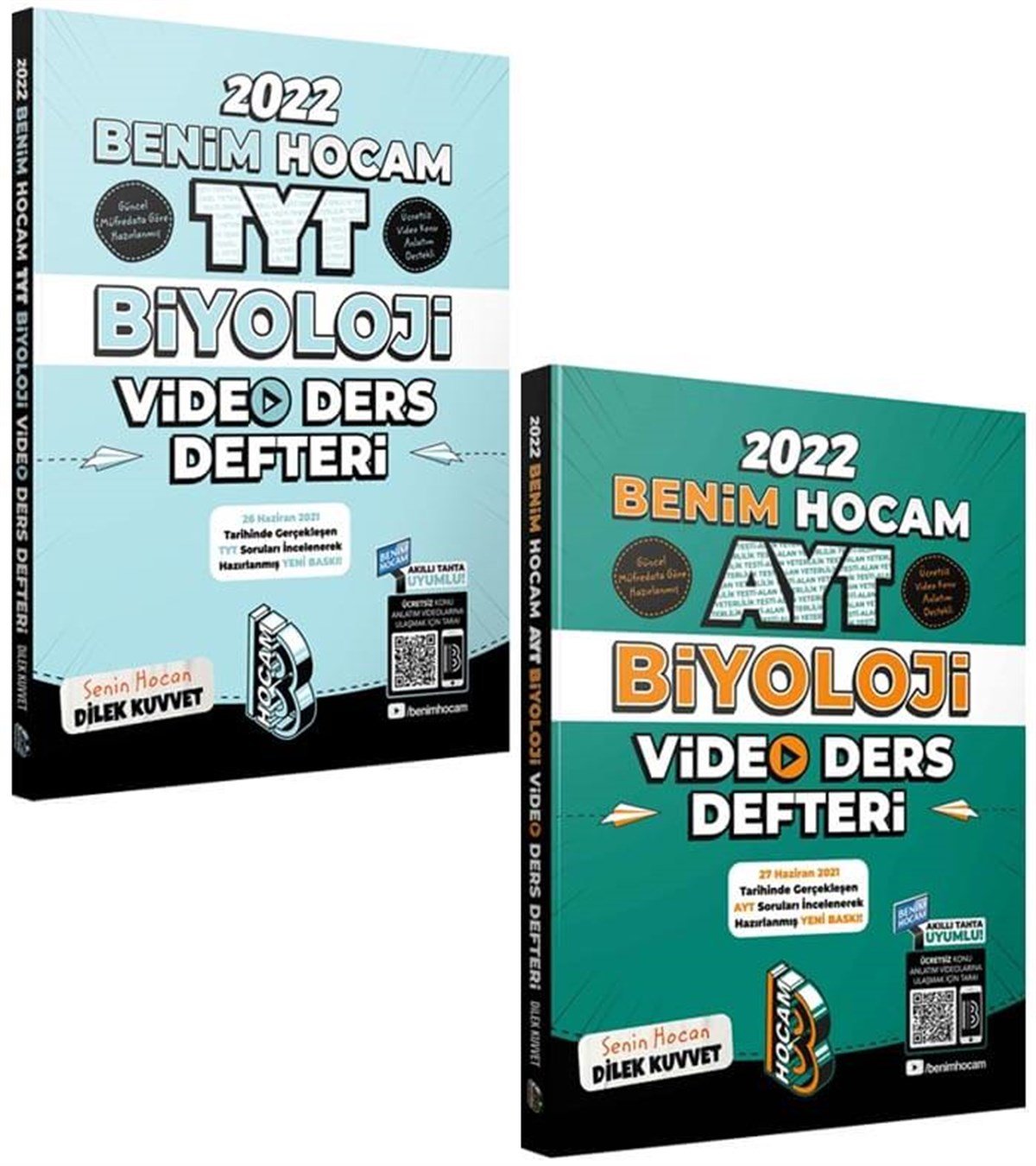 Benim Hocam 2022 TYT AYT Biyoloji Video Ders Defteri Konu Anlatımlı 2 li  Set 978605111035 Kelepir Kitap Online Kitap Satış Mağazası | %90'a Varan  indirimler Seni Bekliyor!