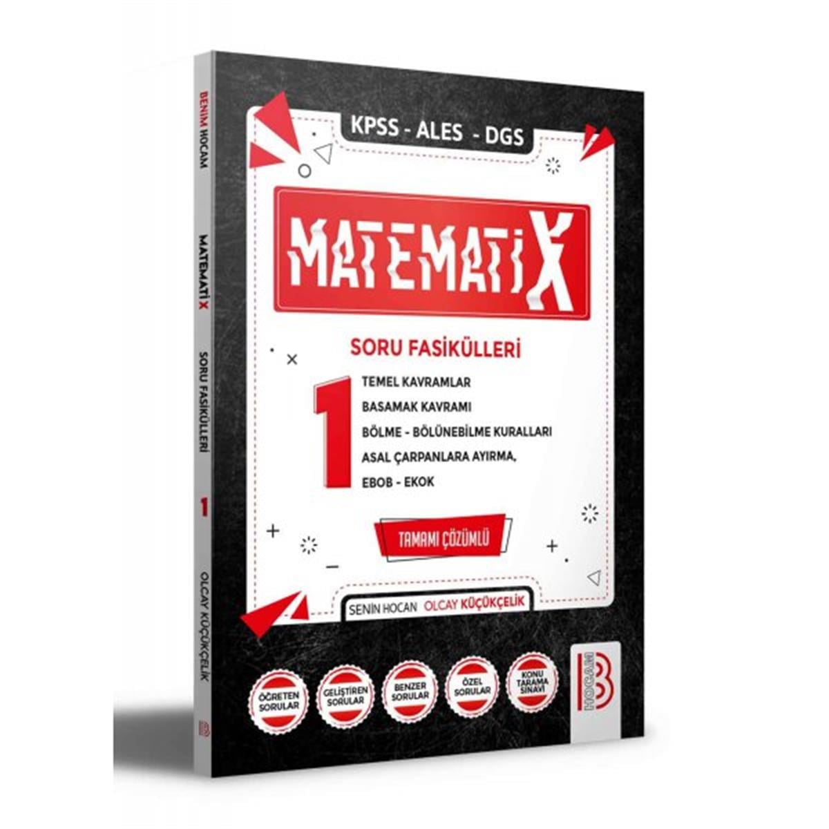 Benim Hocam 2023 Kpss Ales Dgs Matematix Soru Fasikülleri 1