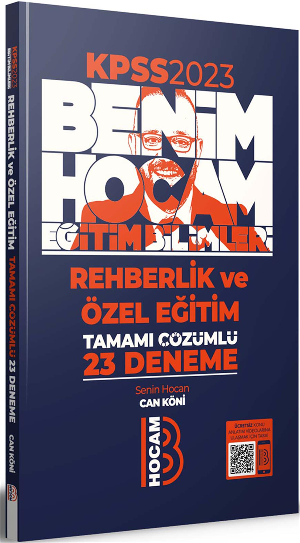 Benim Hocam 2023 KPSS Eğitim Bilimleri Rehberlik ve Özel Eğitim Tamamı Çözümlü 23 Deneme 